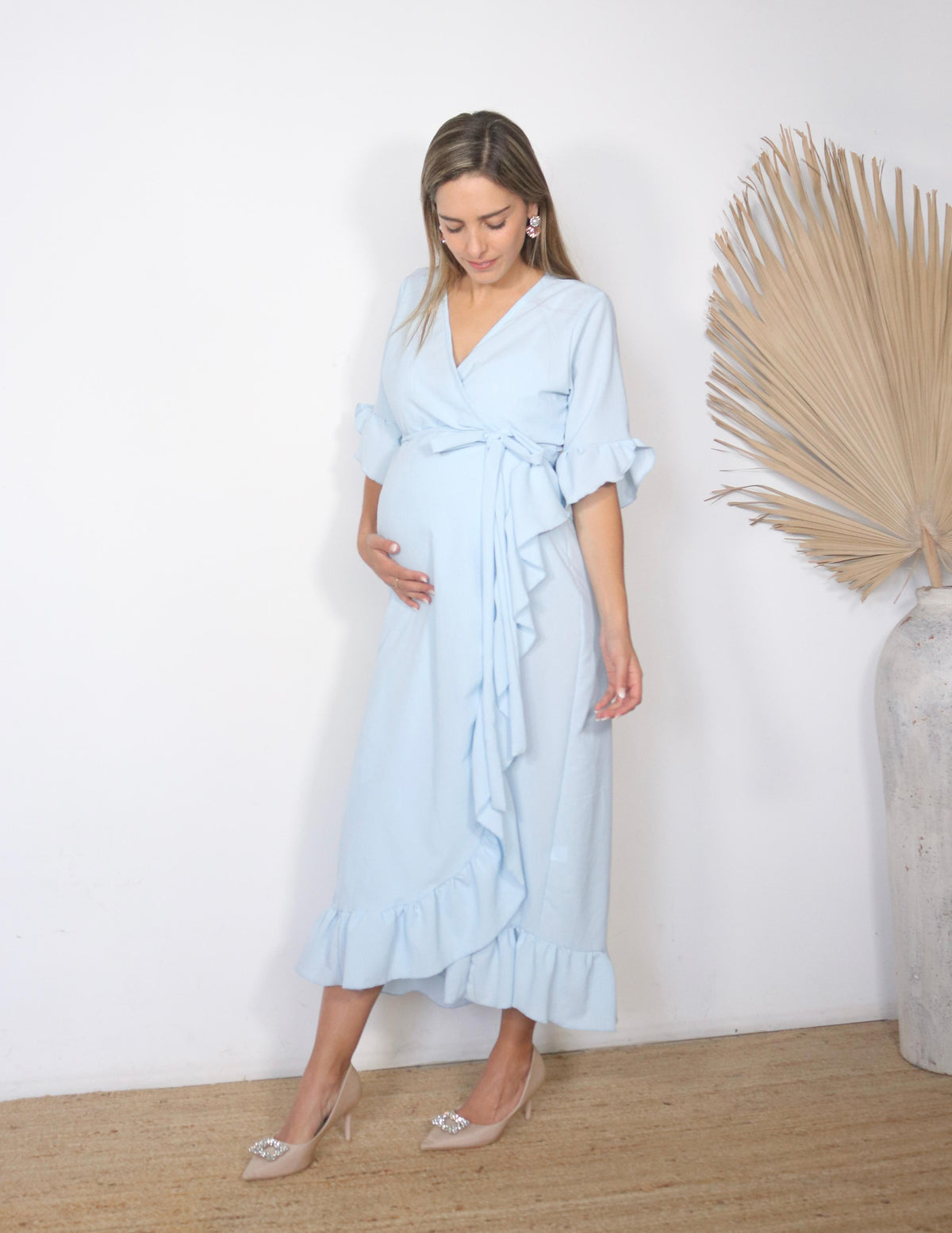 Vestido de maternidad, Ursula azul madrid claro XG