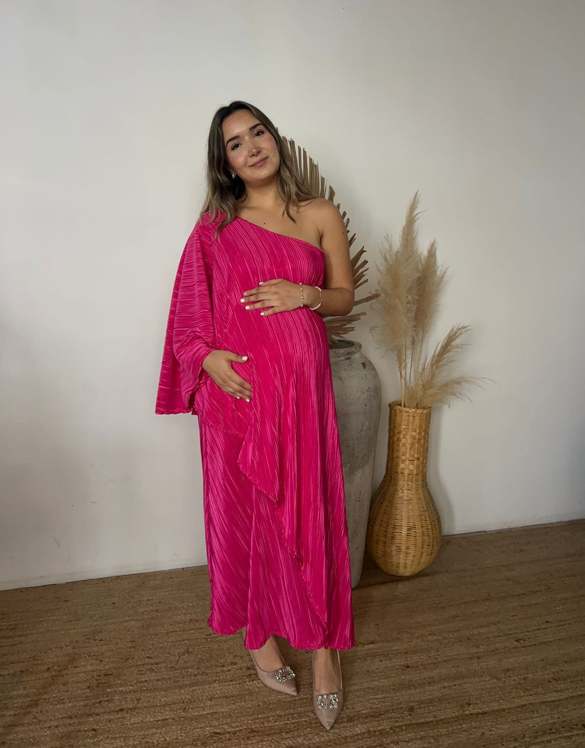 Vestido de maternidad ilya rosa rayas G Y XG