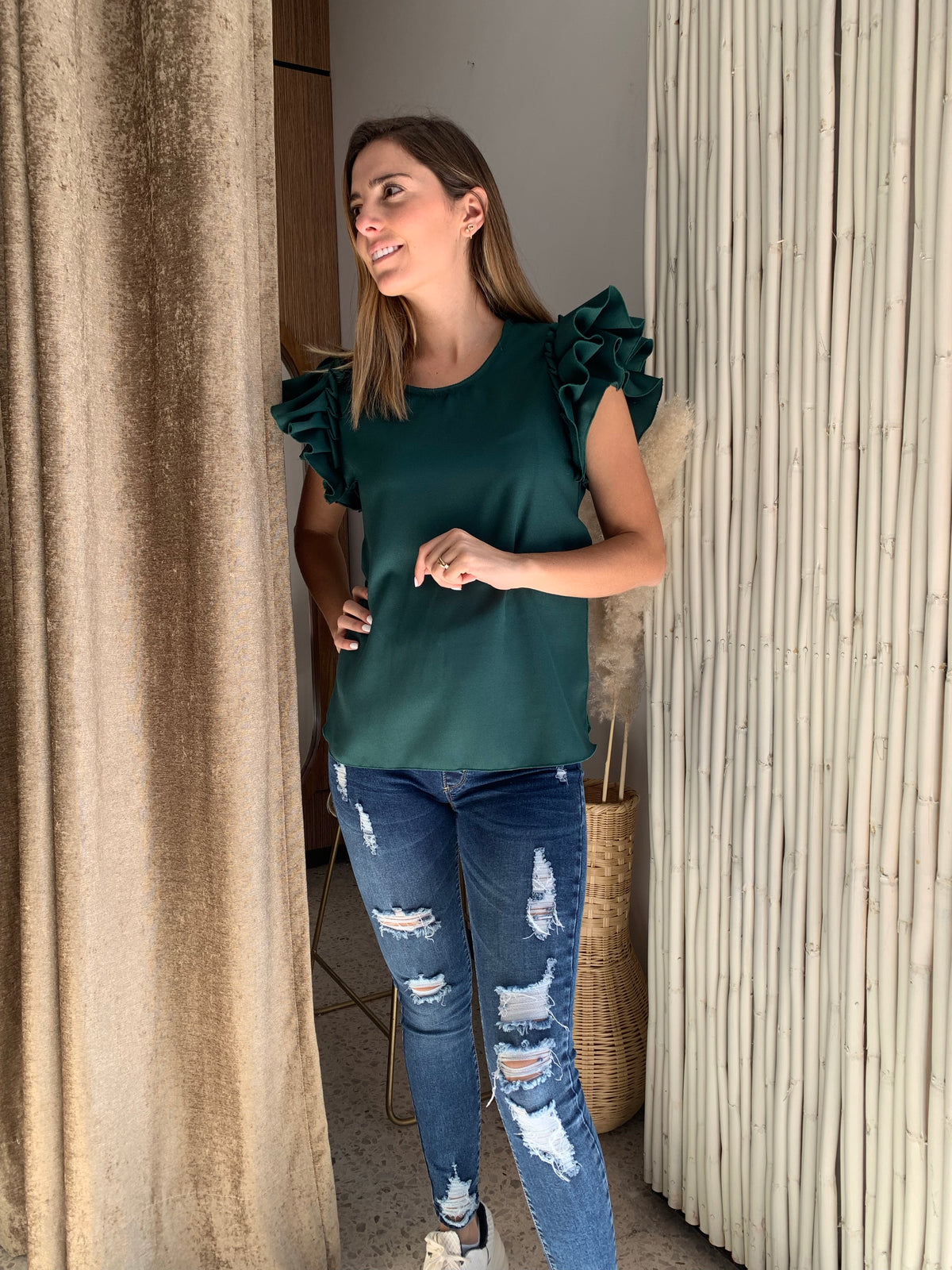 Nursing blouse, Ruth Green