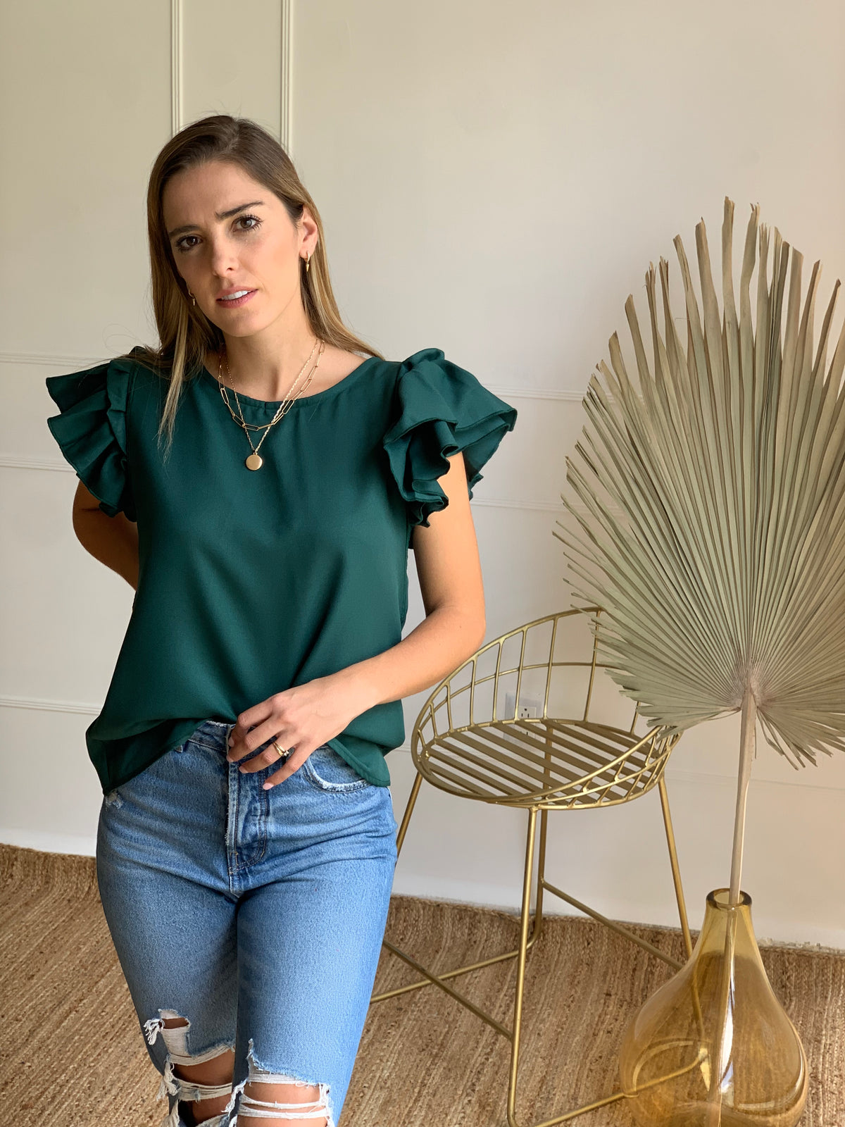 Blusa de lactancia, Adri verde Medellín