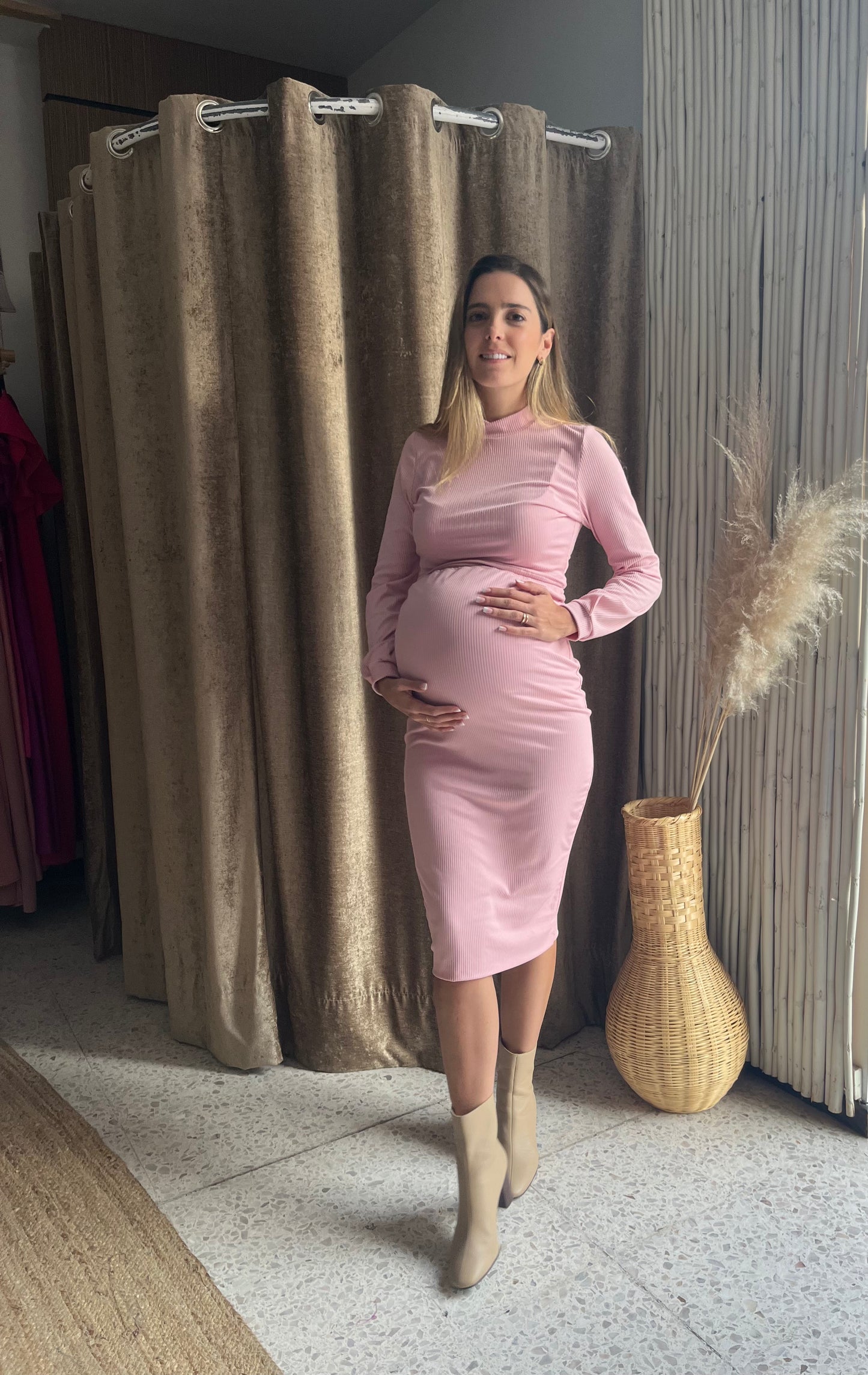 Maternity garment, Vanessa pink