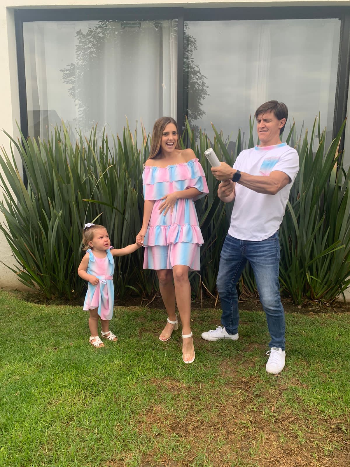 Gender Reveal Dresses, Gradient Jessie