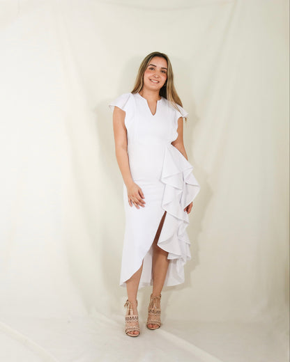 Vestido de lactancia, Jessica blanco