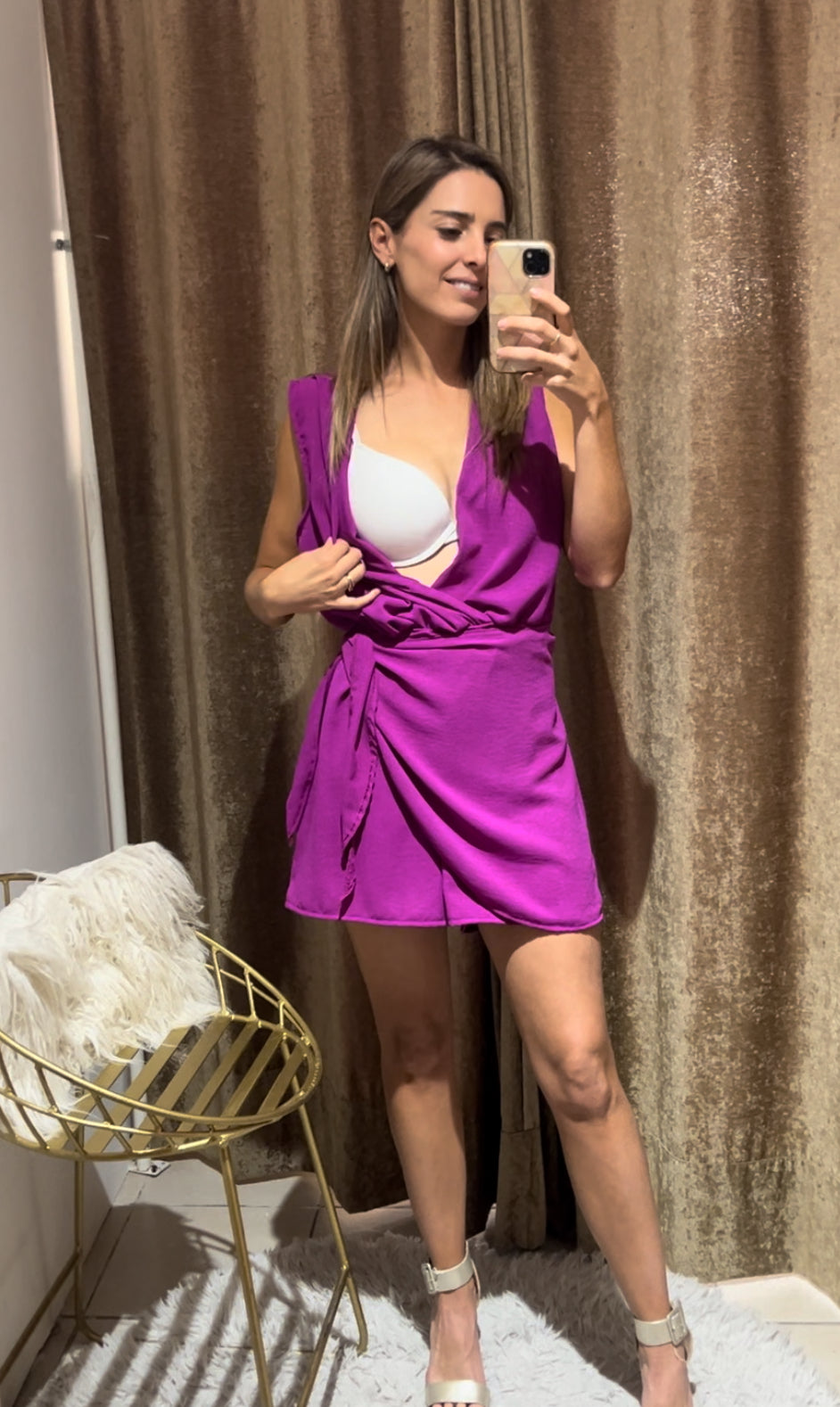 Vestido lactancia Ivonne mulberry
