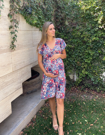 Vestido de maternidad y lactancia, Bertha brissa red