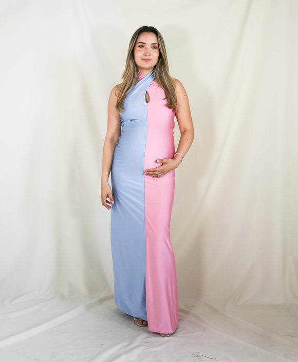 Vestido de maternidad, Marilu gender reveal