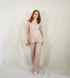 Conjunto de maternidad Cinthya, beige caliente