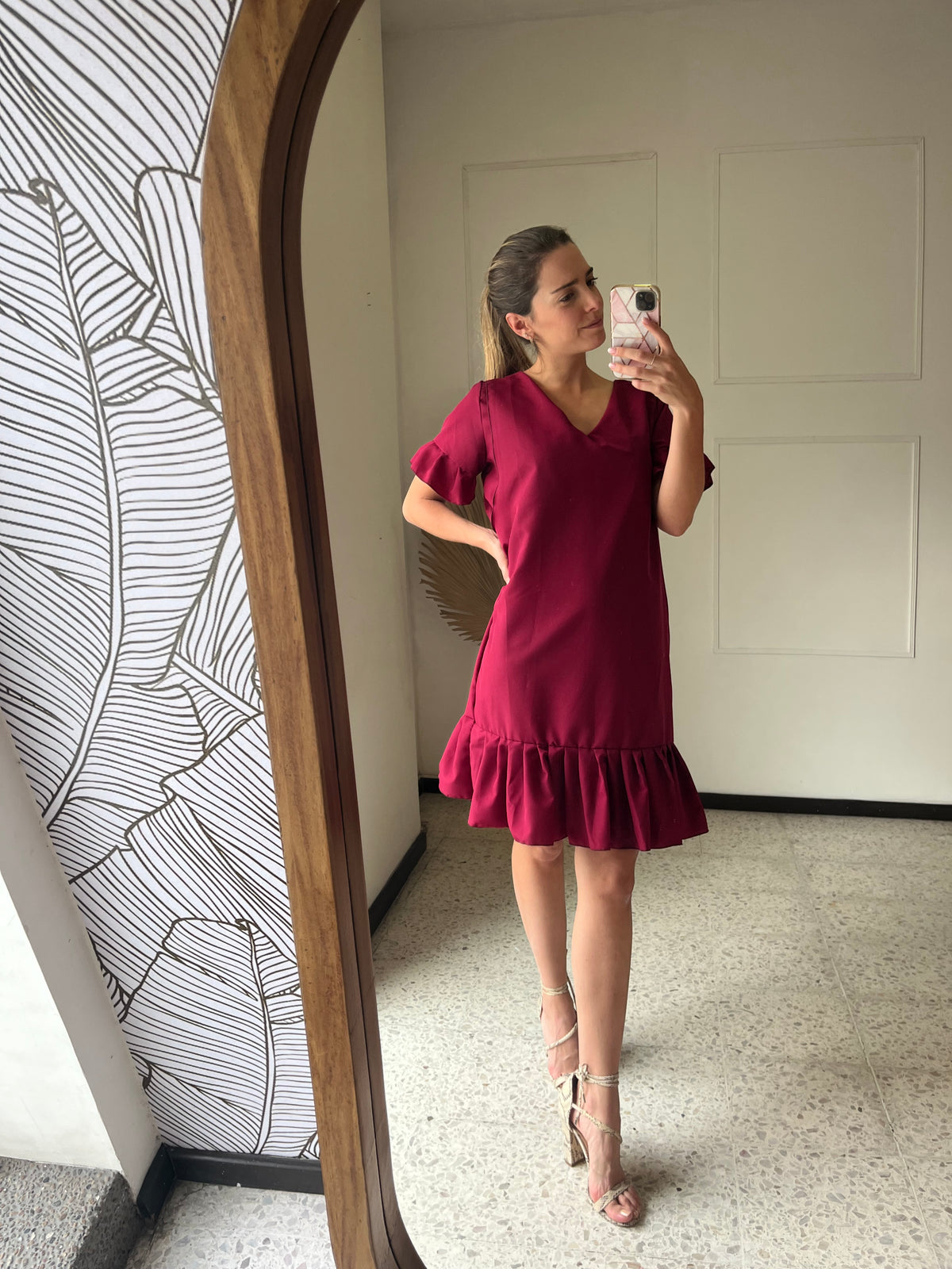 Vestido de lactancia Isabella, vino