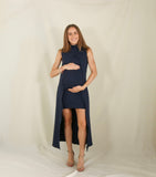 Vestido de maternidad, Elena azul marino