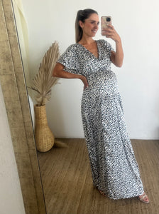 Vestido de maternidad Love, dots seda