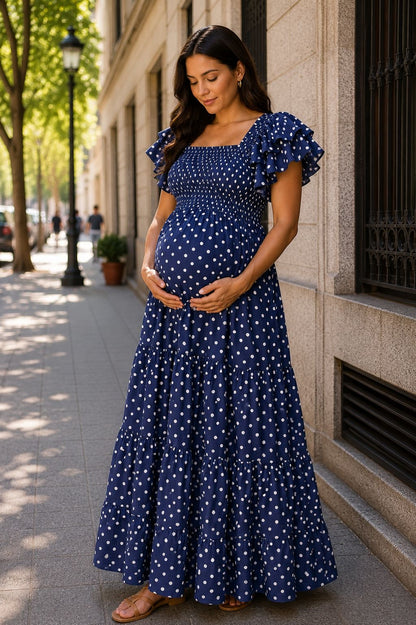Vestidos puntitos UNITALLA
