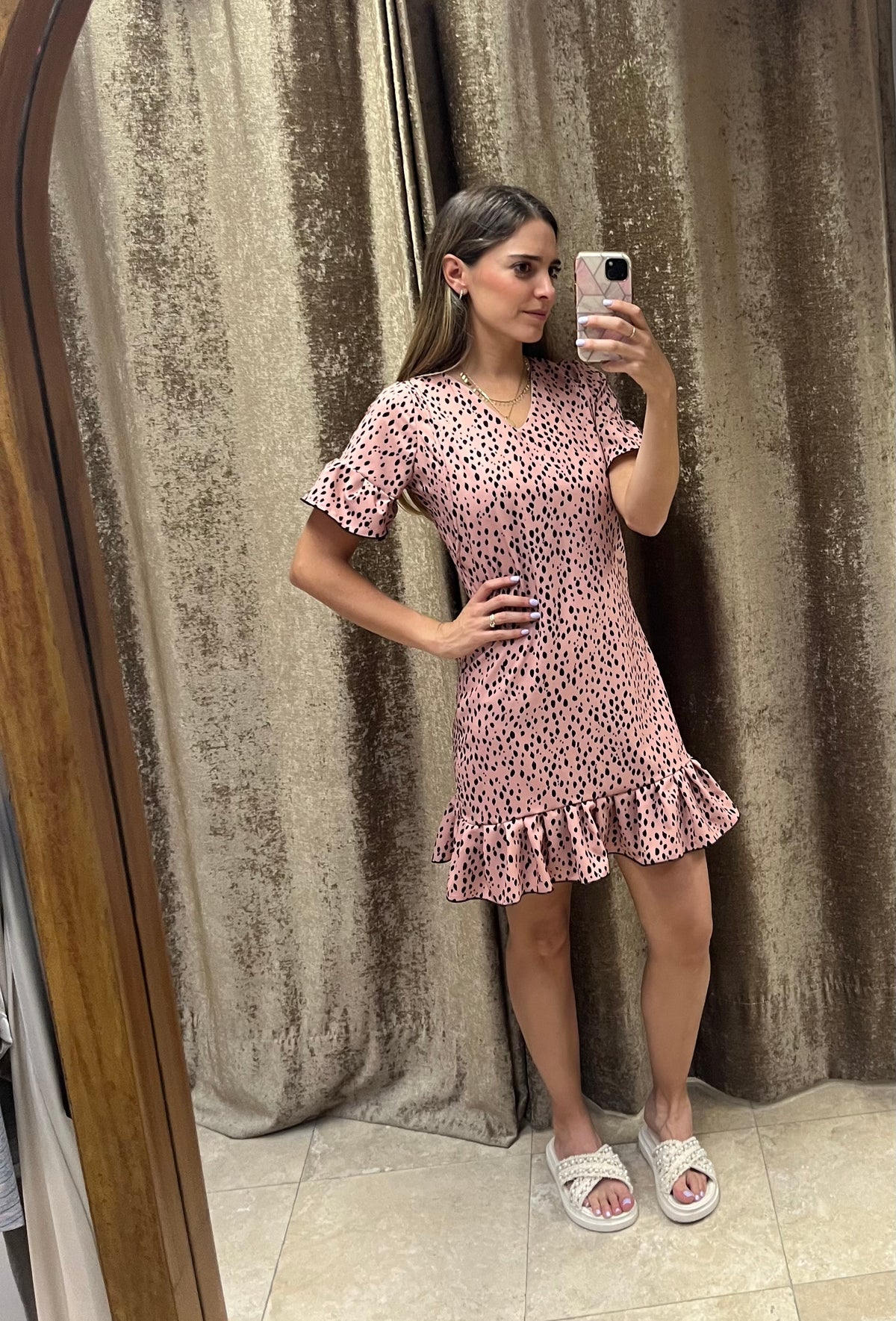 Breastfeeding dress, Isabella Dalmatians