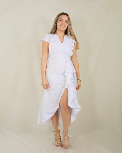 Vestido de lactancia, Jessica blanco