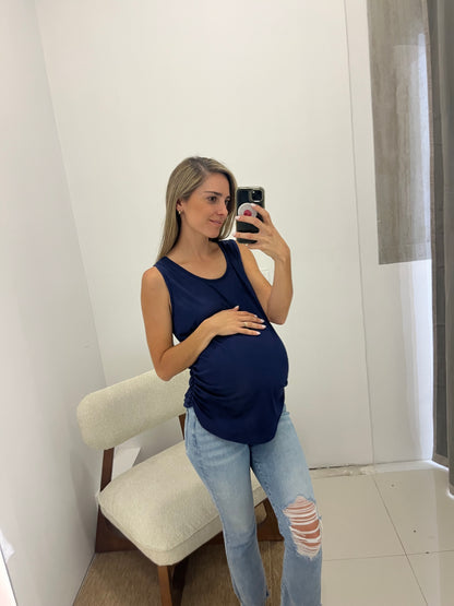 Blusa de Maternidad unitalla listonsito