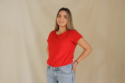 Nursing blouse Diana Red