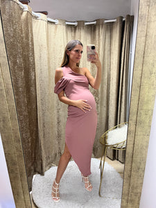 Vestido de maternidad, Ágata rosa quemado