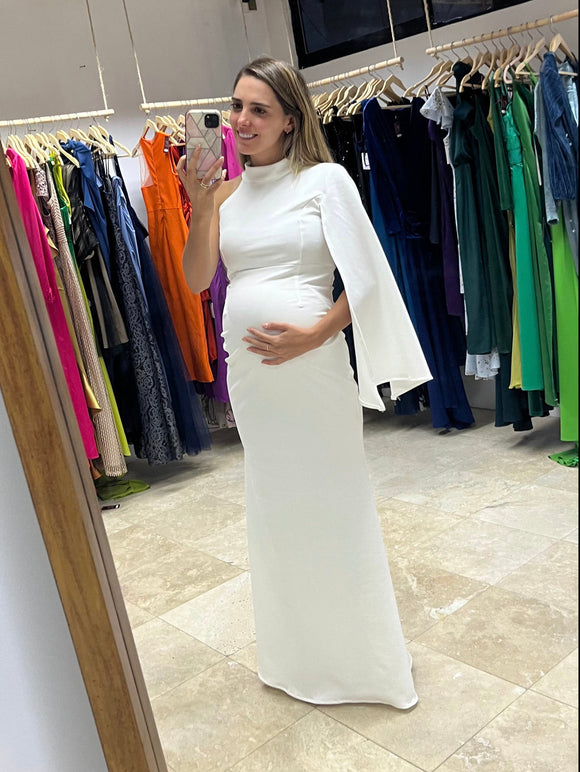 Vestido maternidad Carola, ivory Ponti roma