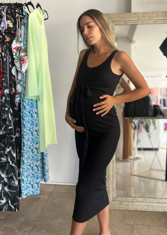 Vestido de maternidad, Olivia negro