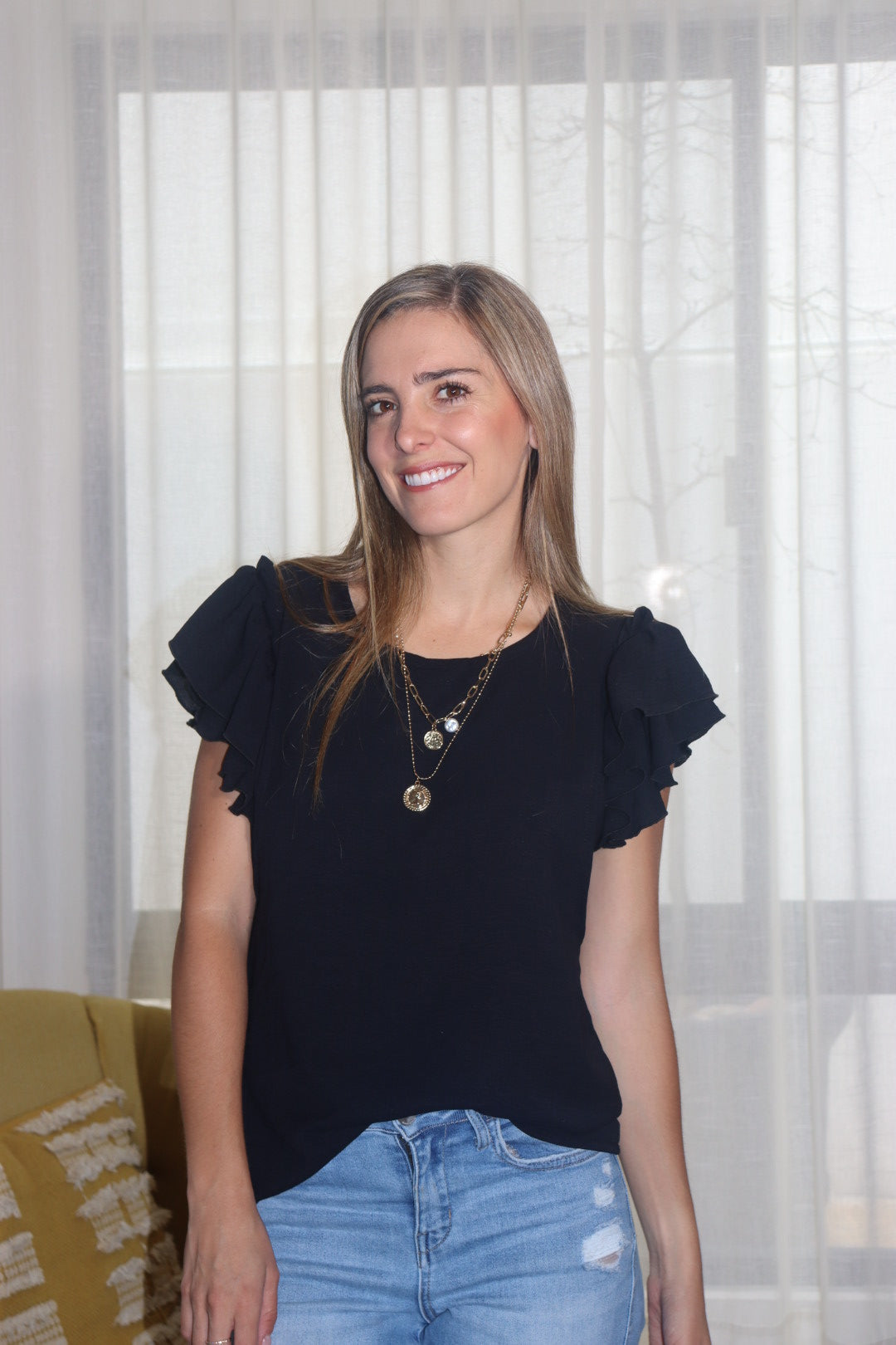 Blusa de lactancia, Adri negra (CH)(M)(G)(XG)