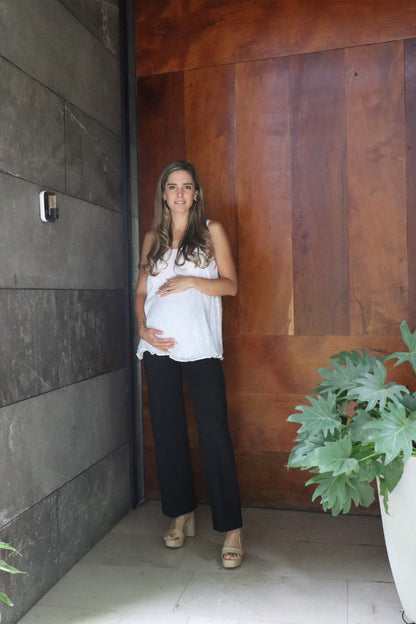 Pantalón de maternidad de oficina negros