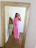 Vestido maternidad Thalia, rosa intenso