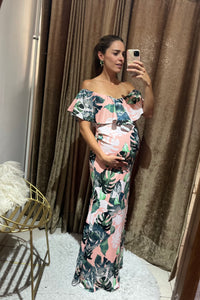 Vestido de maternidad Ana Luisa flores