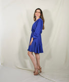 Vestido de lactancia, Zara azul imperial mangas largas