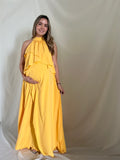 Vestido Ariel de maternidad y lactancia amarillo