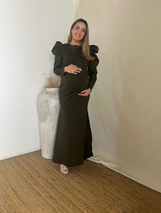 Vestido de maternidad, vega/ritta verde olivo