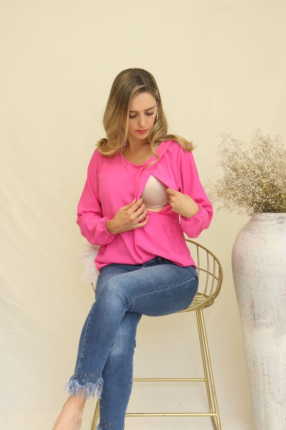 Blusa de Lactancia, Daniela barbie CH, M y XG