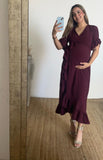 Vestido de maternidad, Ursula vino con olanes