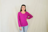 Blusa de lactancia Daniela, mulberry