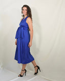 Vestido de maternidad, Dinora azul rey