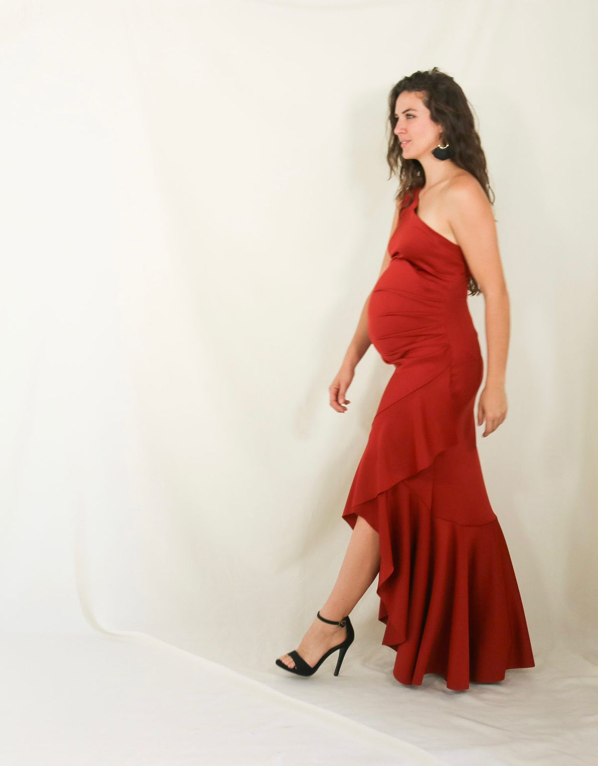 Vestido Ginna de maternidad, óxido M