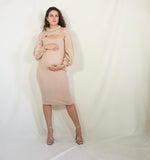 Vestido de maternidad, Maribel camell brillos