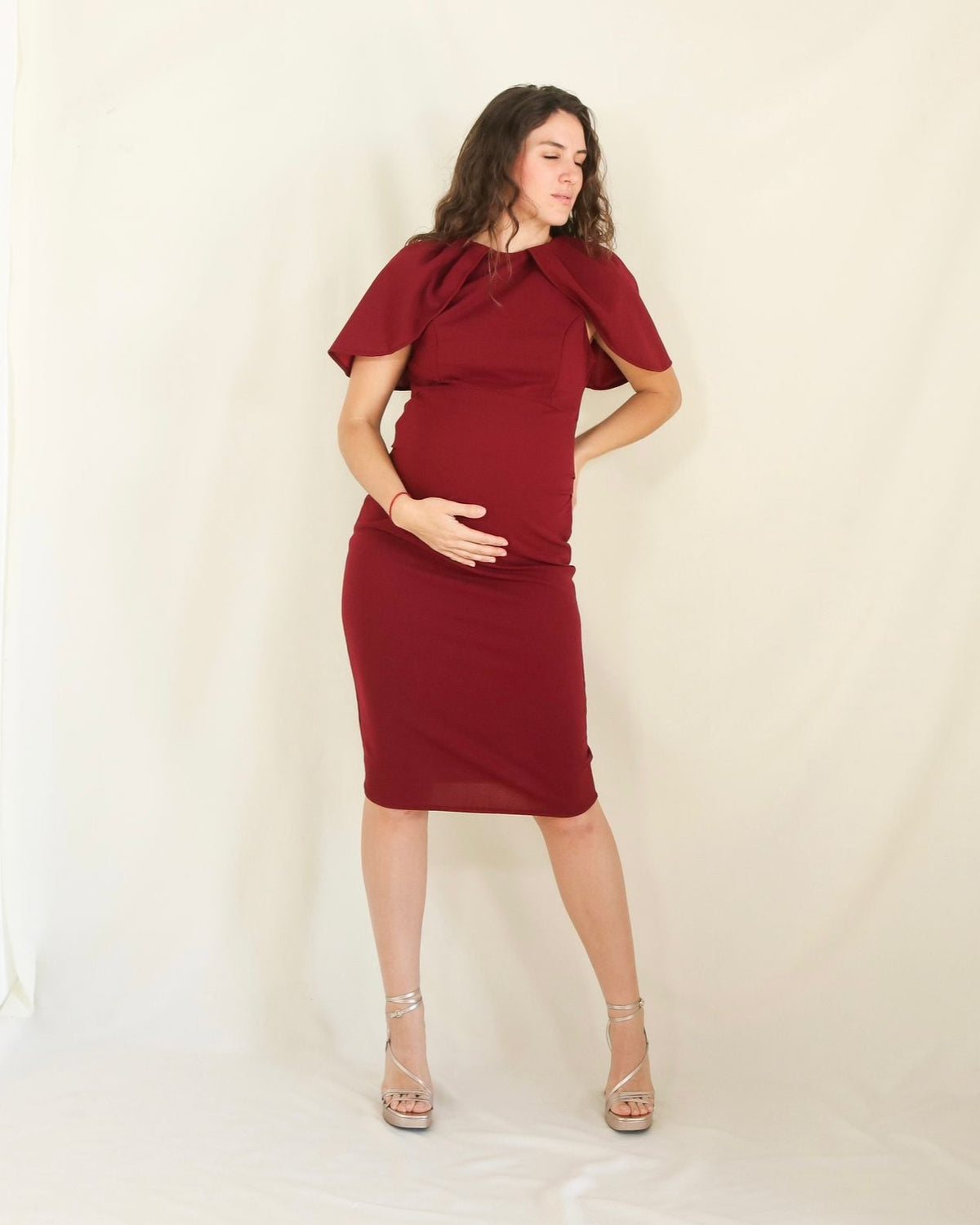 Vestido de maternidad, Anastacia vino corto