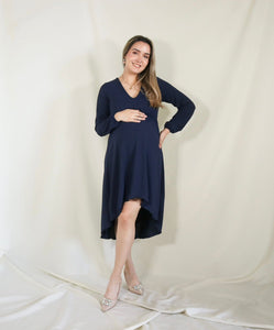 Maternity dress, Sofia/Carlota blue