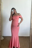 Vestido de maternidad Renata, rosa salmón