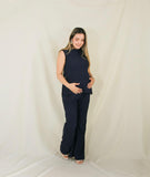 Conjunto de maternidad Mayte, azul marino caliente