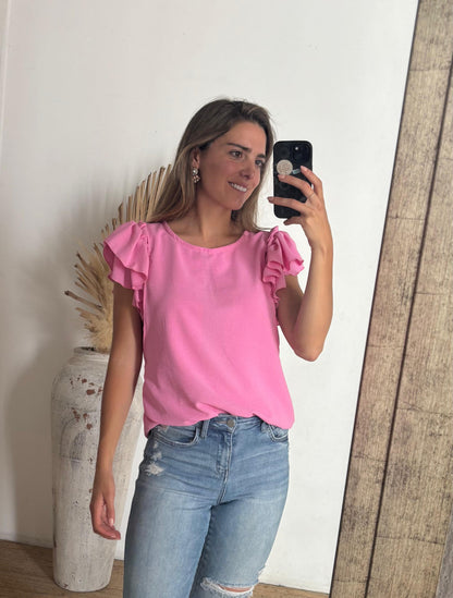 Blusa de lactancia, Adri cey rosa CH