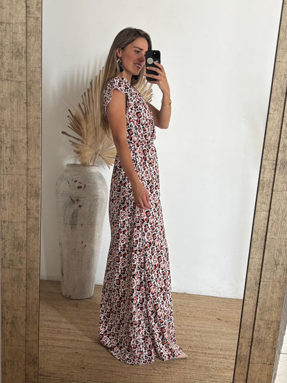 Vestido lactancia Leticia, leopardo cheeta