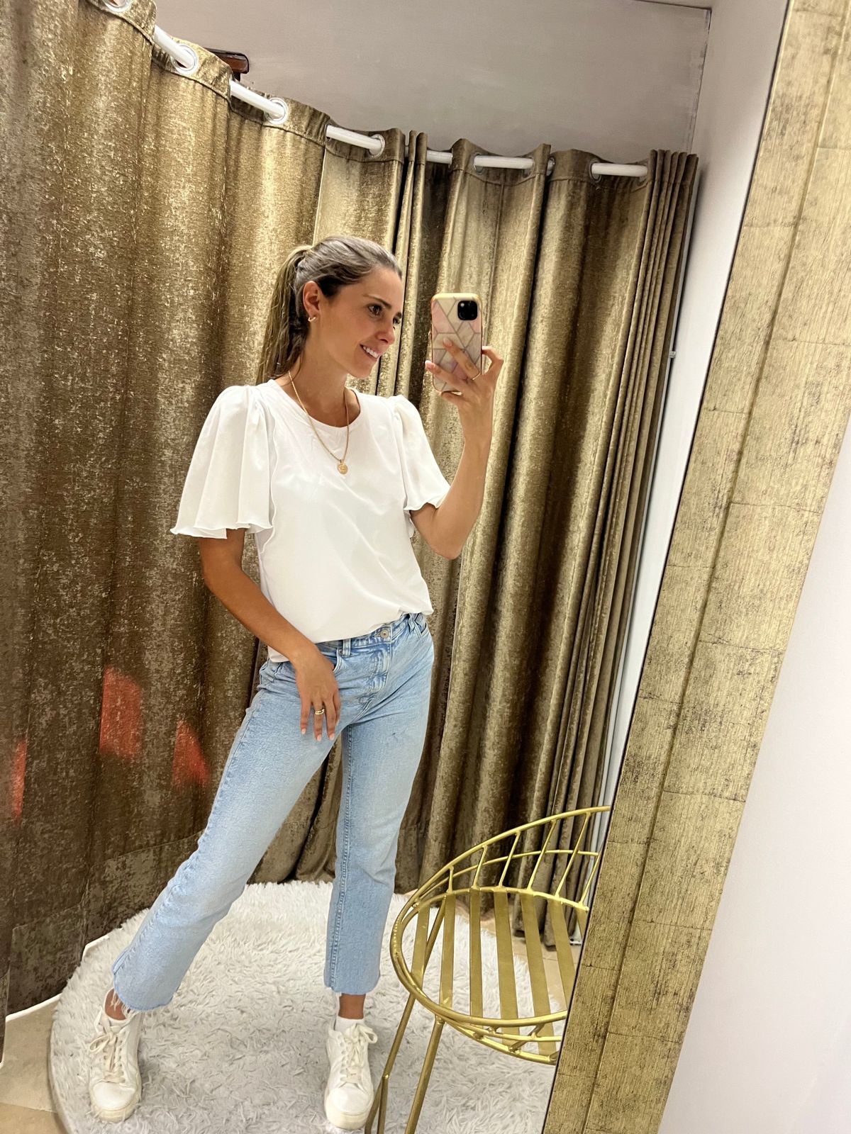 Blusa lactancia Zayra blanca XL