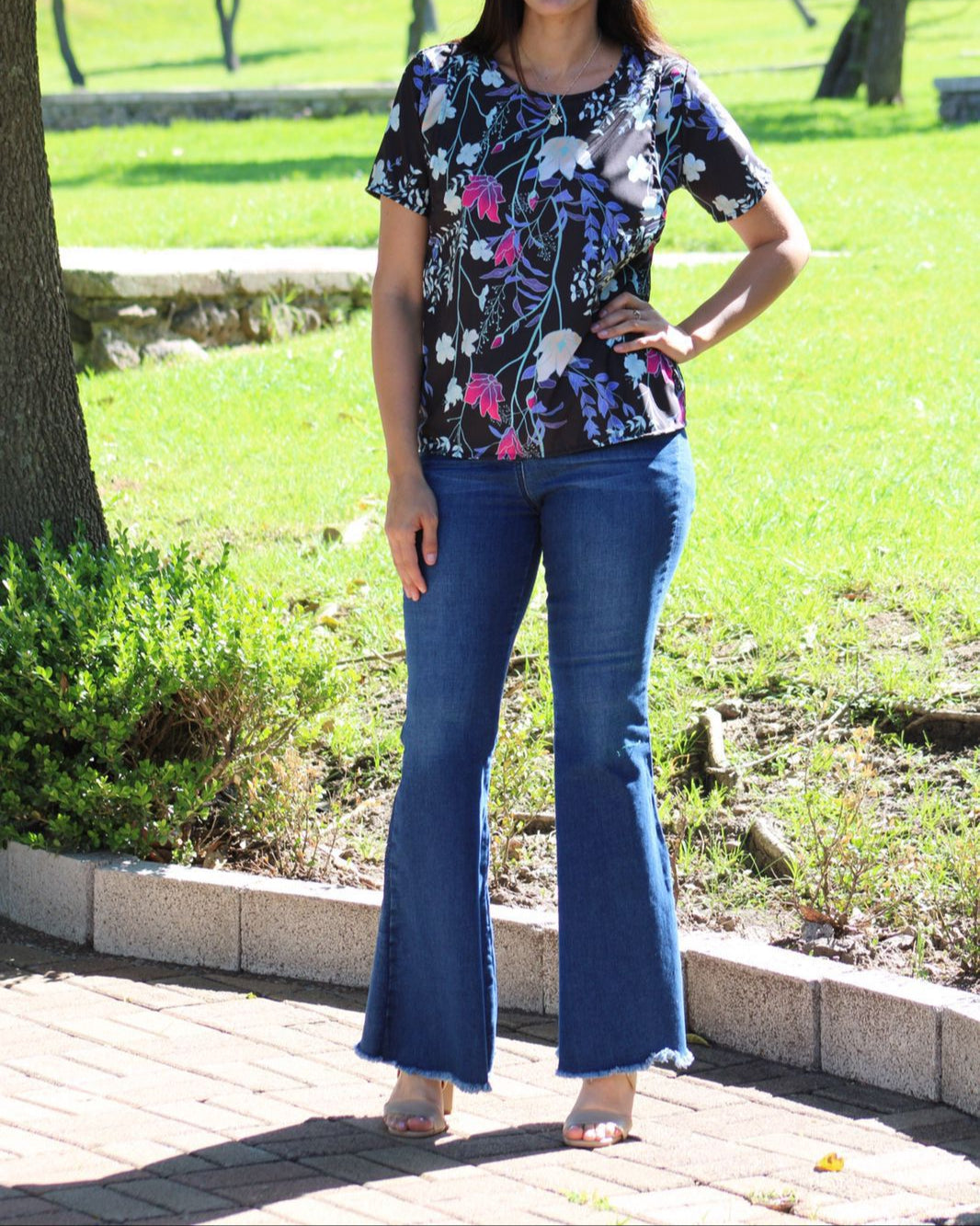Nursing blouse esme wine cotton