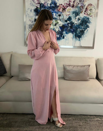 Vestido de lactancia, Zara/Love rosa claro