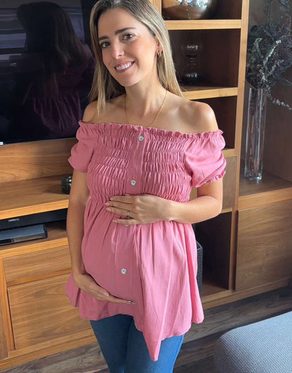 Blusa de maternidad manta (varios colores)
