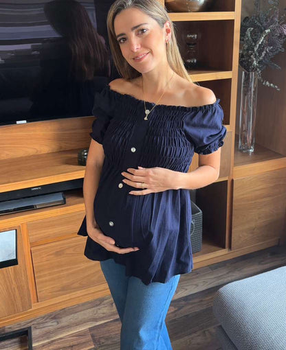 Blusa de maternidad manta (varios colores)