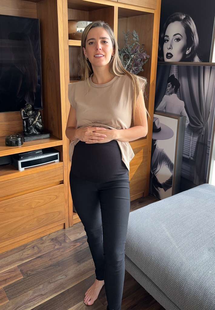 Leggins de maternidad licra (varios colores)