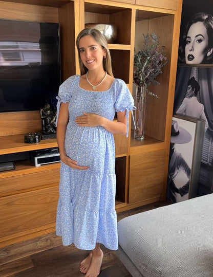 Vestido de maternidad primavera, (varios colores)
