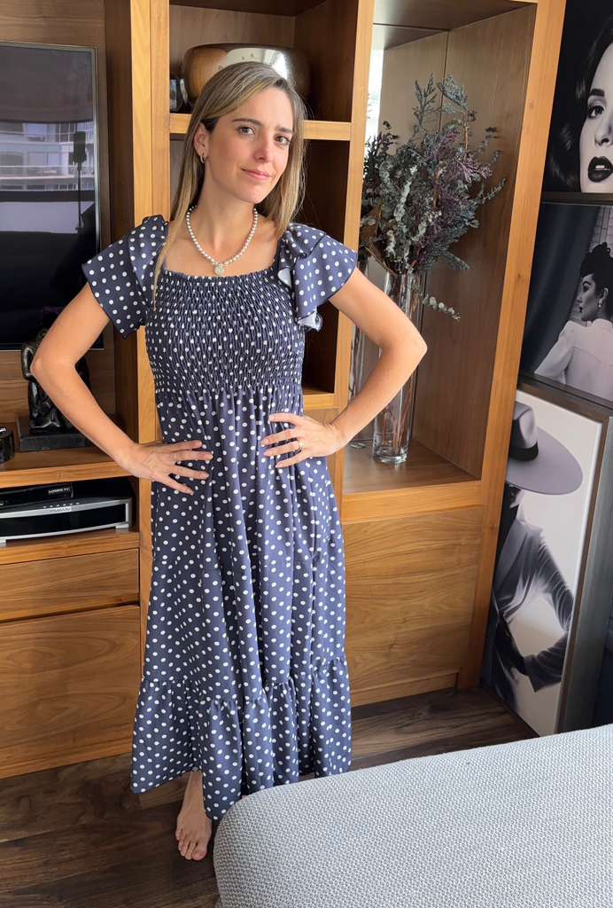 Vestido de maternidad primavera olanes (varios colores)