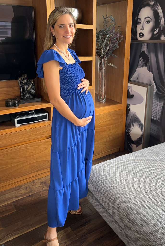 Vestido de maternidad fresco olanes (varios colores)